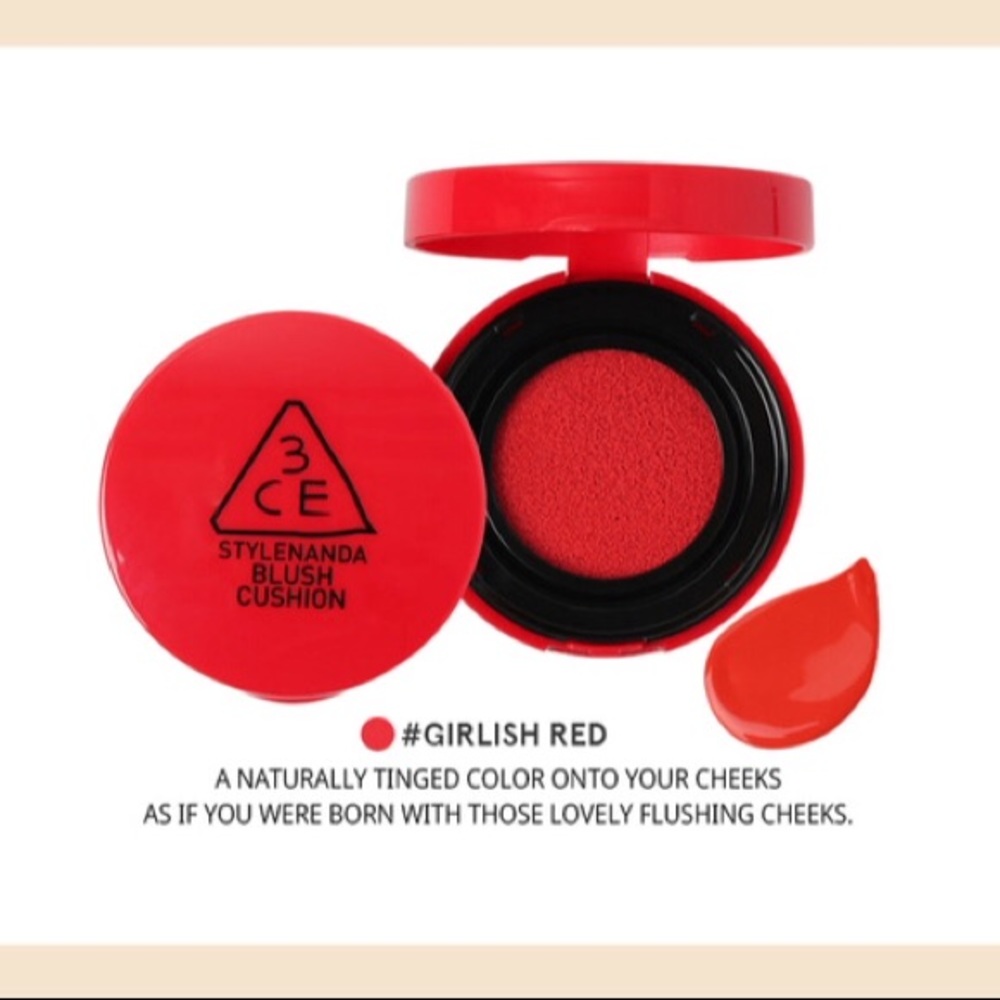 3CE Blush Cushion in Girlish Red